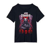 Rob Zombie Army of Robots T-Shirt, Femme Grandes Tailles, Noir, 6X