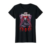 Rob Zombie Army of Robots T-Shirt, Femme, Noir, XS