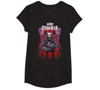 Rob Zombie Army of Robots T-Shirt, Fille, Noir, XS