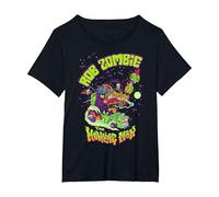 Rob Zombie Big Howling T-Shirt, Femme Grandes Tailles, Noir, 3X