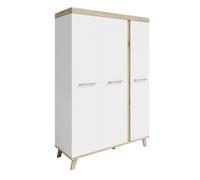 roba Armoire enfant 3 portes Smile bois