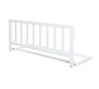 roba Barrière de Lit en Bois 90 cm - Protection Anti-Chute Sûre pour Bébés et Enfants - de 18 Mois à 5 Ans - Montage Facile sans Perçage - Hauteur de 38 cm - Blanc