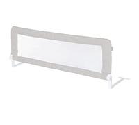 Roba Barrière de lit enfant et bébé Klipp-Klapp inclinable anti-chute rabattable 100 × 51 cm Gris