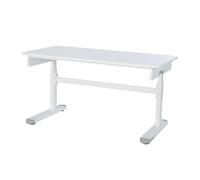 roba Bureau pour enfant Basic blanc réglable en hauteur 110 x 60 cm