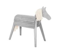 roba Cheval enfant de jardin bois gris