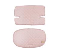 roba Coussin de Chaise Haute roba Style en 2 Pièces - Réducteur de Siège - Imperméable - Rose