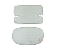 roba Coussin de Chaise Haute roba Style en 2 Pièces - Réducteur de Siège - Imperméable - Vert givré