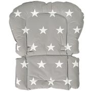 Roba Coussin De Siège Rembourré Little Stars Gris 50x65x3,5 Cm Gris