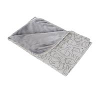 Roba Couverture Bébé "Miffy®" À Double Face - Imprimée Lapin - 80x80 Cm - Unisexe Gris