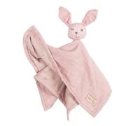 roba Doudou Lapin Bio "Lil Planet" - Certifié OEKO TEX + GOTS - Coton Bio - Compagnon du Bébé - Rose/Mauve