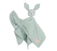 roba Doudou Lapin Bio "Lil Planet" - Certifié OEKO TEX + GOTS - Coton Bio - Compagnon du Bébé - Vert Givré