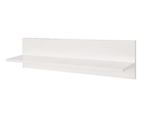 roba Étagère Murale pour Chambre Enfant - 90 cm - Étagère Décorative en Bois - Blanc Canadien