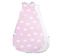 ROBA Gigoteuse Bébé Kleine Wolke - Différentes Tailles - Toute l'Année - Rose / Blanc 6-9 mois
