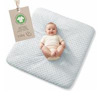Roba Housse matelas à langer Lil Planet Extensible 85x75 cm Coton Bio-Jersey OEKO-TEX Bleu Ciel
