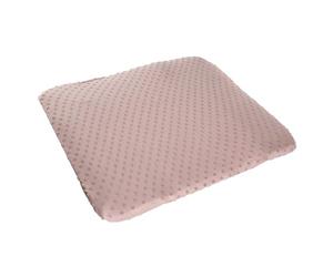 roba Housse de Matelas à langer Extensible "Lil Planet" 85x75 cm - Lavable - Coton Bio-Jersey OEKO-TEX - Rose-Mauve