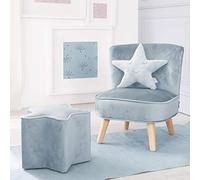 Roba Lil Sofa Siège pour enfant composé de canapés pour enfants, fauteuil pour enfants, coussin décoratif Wolke