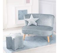 Roba Lil Sofa Siège pour enfant composé de canapés pour enfants, fauteuil pour enfants, coussin décoratif Wolke