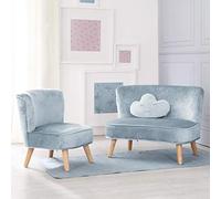 Roba Lil Sofa Siège pour enfant composé de canapés pour enfants, fauteuil pour enfants, coussin décoratif Wolke