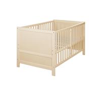 Lit bébé évolutif - 70 x 140 cm - ROBA - EASY SLEEP - Bois naturel