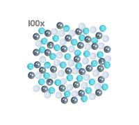 roba Lot de 100 balles pour piscine à balles (Turquoise)