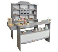 Roba Magasin de marché en bois gris pour enfants