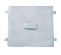roba matelas à langer de sécurité "roba style" avec ceinture de maintien & languettes, 85x75 cm, bleu clair/sky