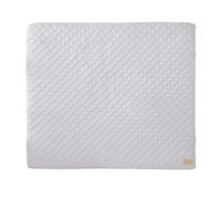 roba Matelas à Langer Imperméable 85 x 75 cm roba Style - pour Table à Langer - Sans Phtalate - Facile à Nettoyer - Gris Argenté