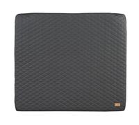 ROBA Matelas à Langer Luxe 85x75 cm - Similicuir - Imperméable et Doux - Design Graphite Matelassé - Anthracite