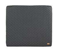 roba Matelas à Langer pour Bébé Luxe 85 x 75 - Imperméable - en Cuir PU Facile à Nettoyer - sans Phtalates - Design Graphite matelassé - Anthracite