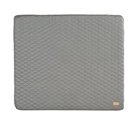 roba Matelas à Langer pour Bébé Luxe 85 x 75 - Imperméable - en Cuir PU Facile à Nettoyer - sans Phtalates - Design Stone matelassé - Gris
