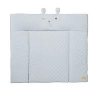 Roba Matelas À Langer Roba Style - 85 X 75 Cm - Imperméable - Doux Et Facile À Nettoyer - Bleu Clair / Visage D'ours Bleu