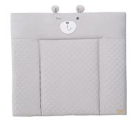 Roba Matelas À Langer Roba Style - 85 X 75 Cm - Imperméable - Doux Et Facile À Nettoyer - Gris / Visage D'ours Gris