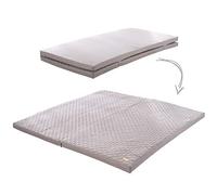 roba Matelas Bébé pour Jouer et Ramper "roba Style" 120X120 cm - Pliable - Gris Foncé