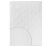 Roba Matelas De Parc Bébé 75 X 100 Cm - Déhoussable - Blanc Blanc