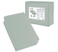 roba Matelas de Voyage 'roba Style' 60 x 120 cm pour Bébés et Enfants - Matelas Pliable pour Lit de Voyage et Lit Bébé - Matelas Pliable avec Sac de Transport - Vert Givré
