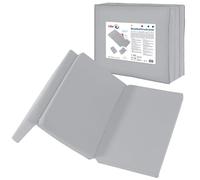 roba Matelas de Voyage 'roba Style' 60 x 120 cm pour Bébés et Enfants - Matelas Pliable pour Lit de Voyage et Lit Bébé - Matelas Pliable avec Sac de Transport - Gris Clair