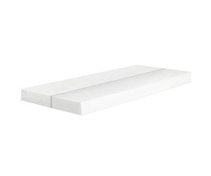 roba Matelas Enfant Roulé Safe Asleep® - 90 x 200 cm - Déhoussable et Lavable - Mousse Respirante et Équilibrée - Idéal pour Les Voyages - Épaisseur 9 cm - Blanc