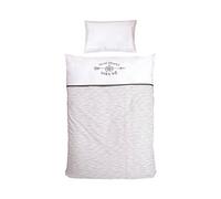 roba Parure de Lit Bébé Rock Star Baby 3 - 2 Pièces 100% Coton - Housse 100 x 135 cm + Taie 40 x 60 cm