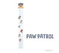 roba Paw Patrol Toise Murale en Bois pour Enfants - Échelle de 70 cm Jusqu'à 150 cm - Règle de Mesure et Décoration pour Chambre de Garçons - Motif Chien - Bleu-Gris/Blanc