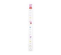 roba Peppa Pig Toise Murale en Bois pour Enfants - Échelle de 70 cm Jusqu'à 150 cm - Règle de Mesure et Décoration pour Chambre de Filles - Motif Truie - Rose/Blanc
