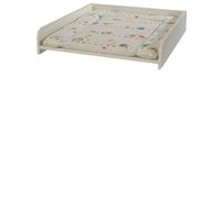 roba Plan à Langer pour Machine à laver + Matelas Waldhochzeit à Motif Jungle - Surface de Change 60 x 70 cm - Support 15 kg - Bois Laqué Blanc
