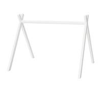 roba Portique d'Éveil en Bois pour Bébé Montessori Babygym - Arche de Jeux Solide - Favorise la Motricité Fine - Blanc