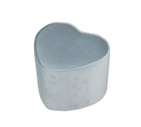 roba Pouf en forme de cœur pour enfants Ciel bleu clair Bleu