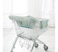 roba Protection pour Chariot 'roba Style' avec Sac à Dos - Housse de Protection Rembourrée pour Bébés et Tout-petits - Universellement Adapté - Vert Givré