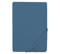 roba Seashells Drap-Housse Berceau 40 x 90 à 45 x 90 cm - Jersey 100% Coton Biologique - Bord Élastiqué - GOTS & Oeko-TEX Standard 100 - Bleu Indigo
