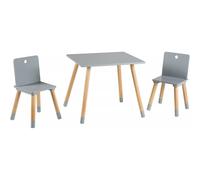 Roba - Set Table et Chaises pour Enfants Gris