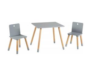 Roba - Set Table et Chaises pour Enfants Gris