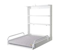 Table à langer murale - 66 x 76,5 x 79 cm - ROBA - Pliable - Blanc