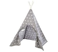 Roba Tente De Jeu Little Stars - Tippi Tente Exterieur / Intérieur Pour Enfants - Imprimé Étoiles - Gris