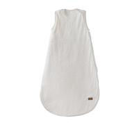 Roba Turbulette respirante Seashells Oyster – Gigoteuse sans manches, coton bio GOTS, 9–18M, écru